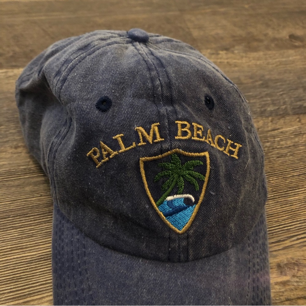 Bjr Classic Headwear Vintage Florida Ap Palm Beach View 2